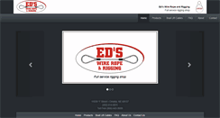 Desktop Screenshot of edswirerope.net